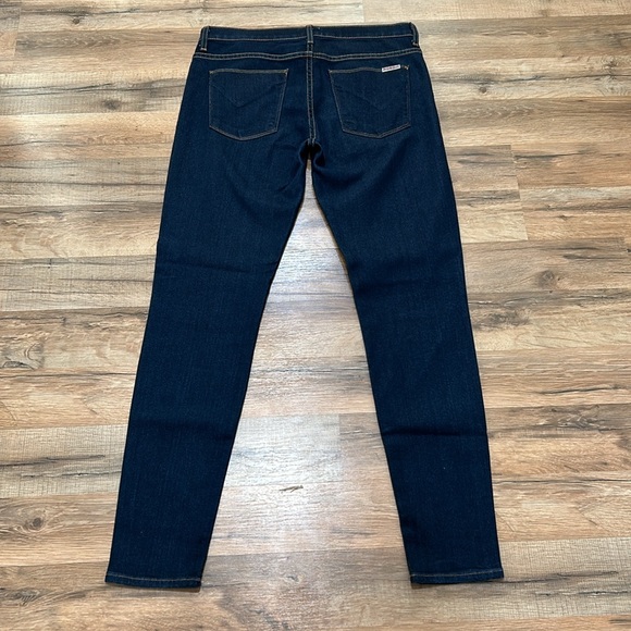 HUDSON WOMEN JEANS PANTS SKYNNY MID RISE NAVY Sz 29 - Picture 2 of 11
